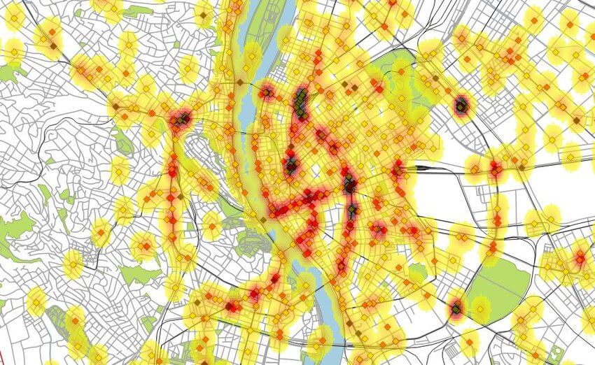 Mobility Study Map